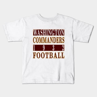 Washington Commanders Football Classic Kids T-Shirt